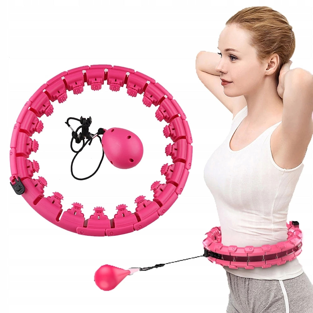 HULA HOOP WITH WEIGHT LOSS FIRMING