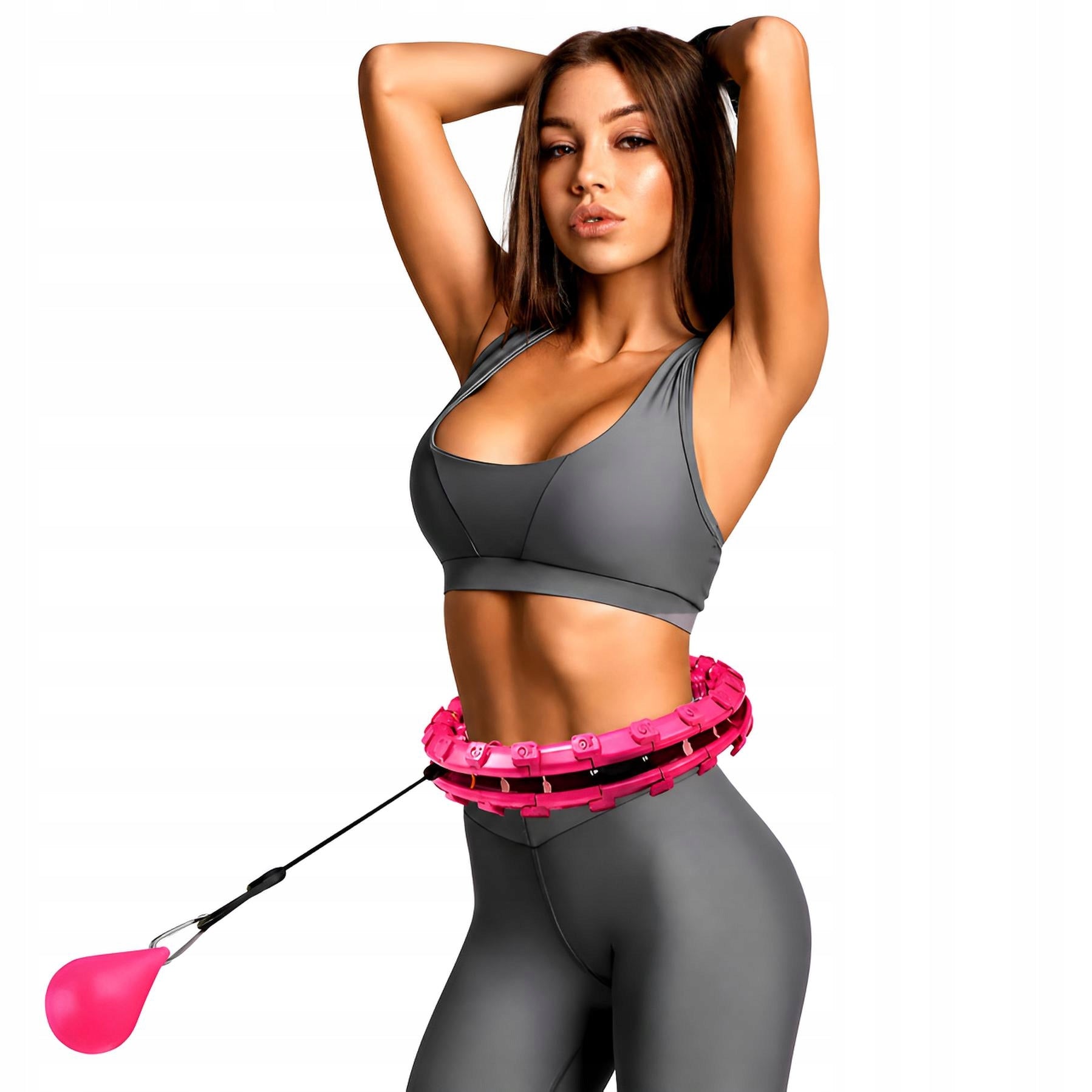 HULA HOOP WITH WEIGHT LOSS PROJECTIONS MASSAGE HULA HOOP SMART PRO+ Packaging status original