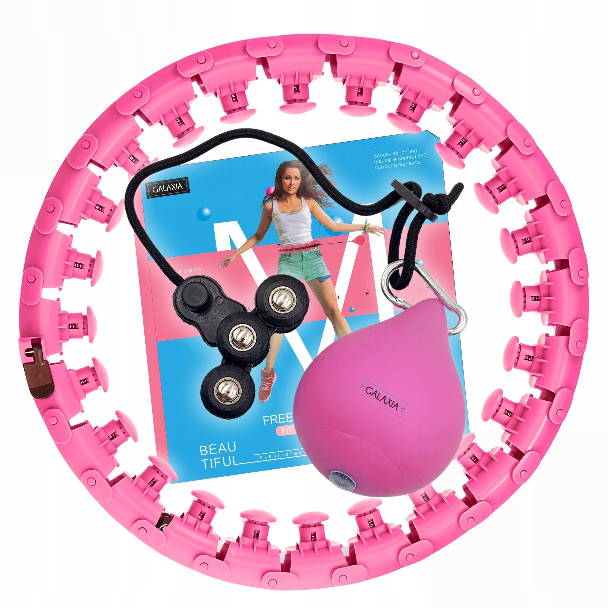 HULA HOP WEIGHTED HULAHOP Slimming Weighted Smart with Protrusions EAN (GTIN) 5906630704996