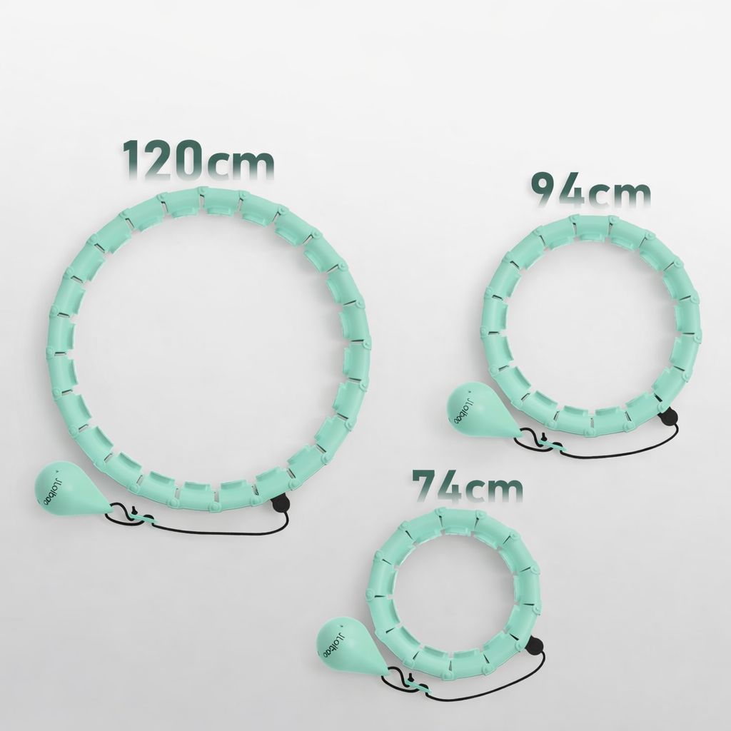HULA HOP WITH LOAD PROJECTIONS SLIMMING Smart HULAHOP 74-120cm 2CP Brand no brand