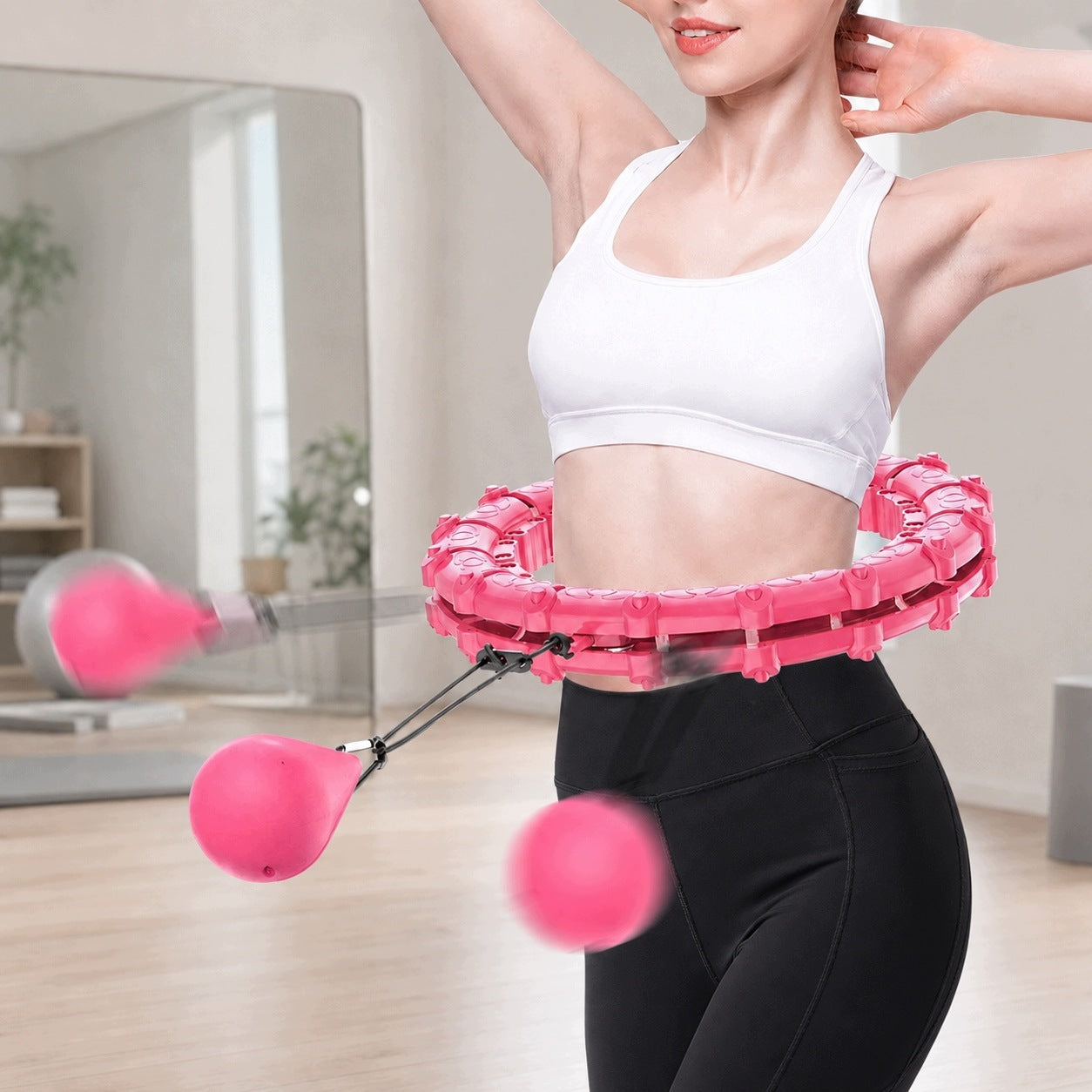 HULA HOP WITH LOAD PROJECTIONS Slimming Massage HULAHOP 24 segments Packaging status original