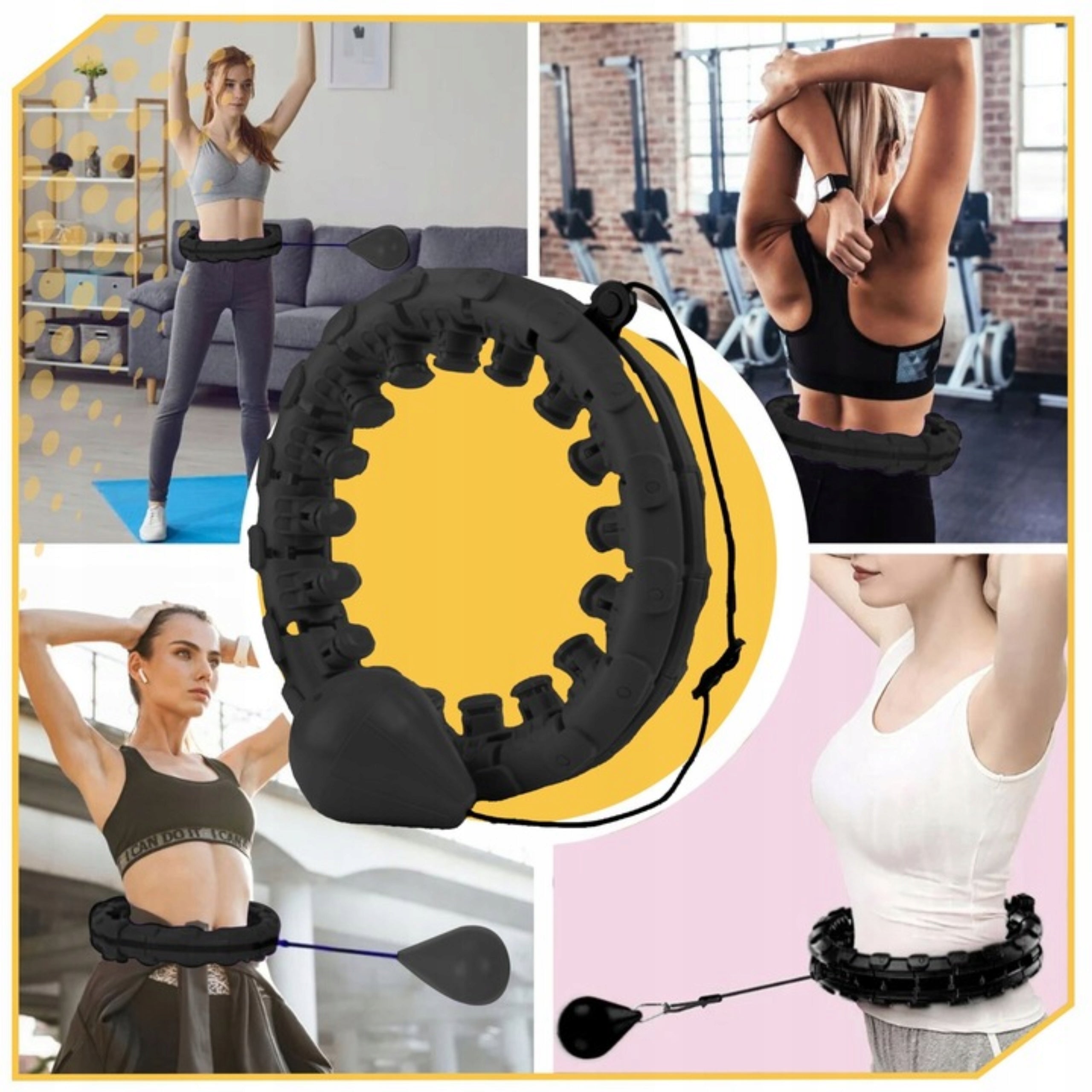 HULA HOP WITH LOAD Slimming Smart Weight with HULAHOP Protrusions Manufacturer code 22044