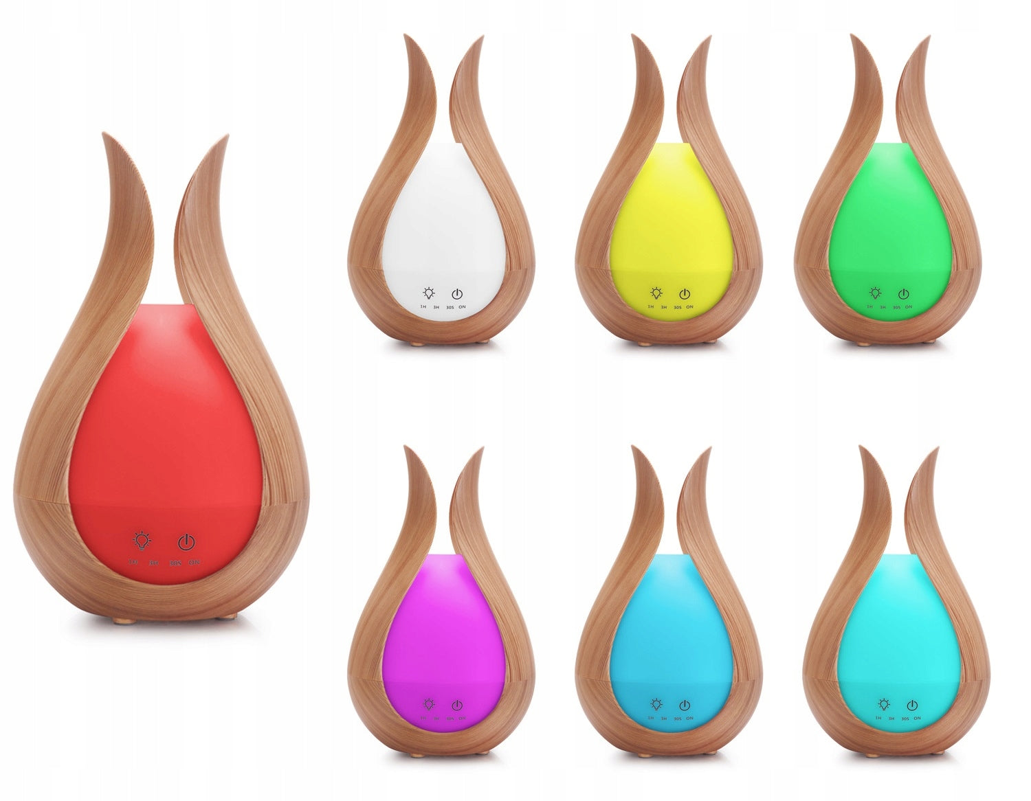 HUMIDIFIER ADJUSTABLE AROMA DIFFUSER LAMP AROMATHERAPY REMOTE CONTROL Brand no brand