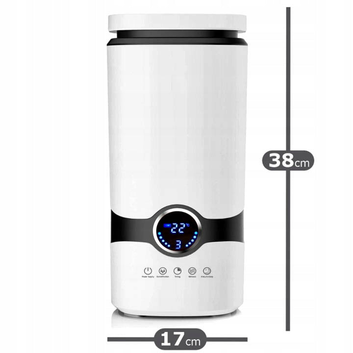 HUMIDIFIER AIR IONIZER FRAGRANCE DIFFUSER FREEBIE GIFT Maximum efficiency 300 m³/h