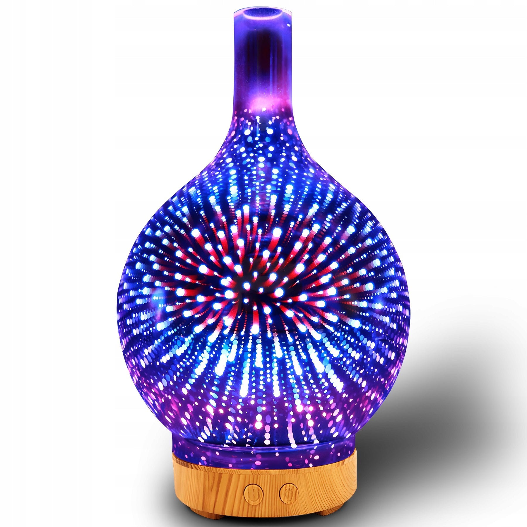 HUMIDIFIER AROMA DIFFUSER AROMATHERAPY IONIZER NIGHT LIGHT Packaging status original