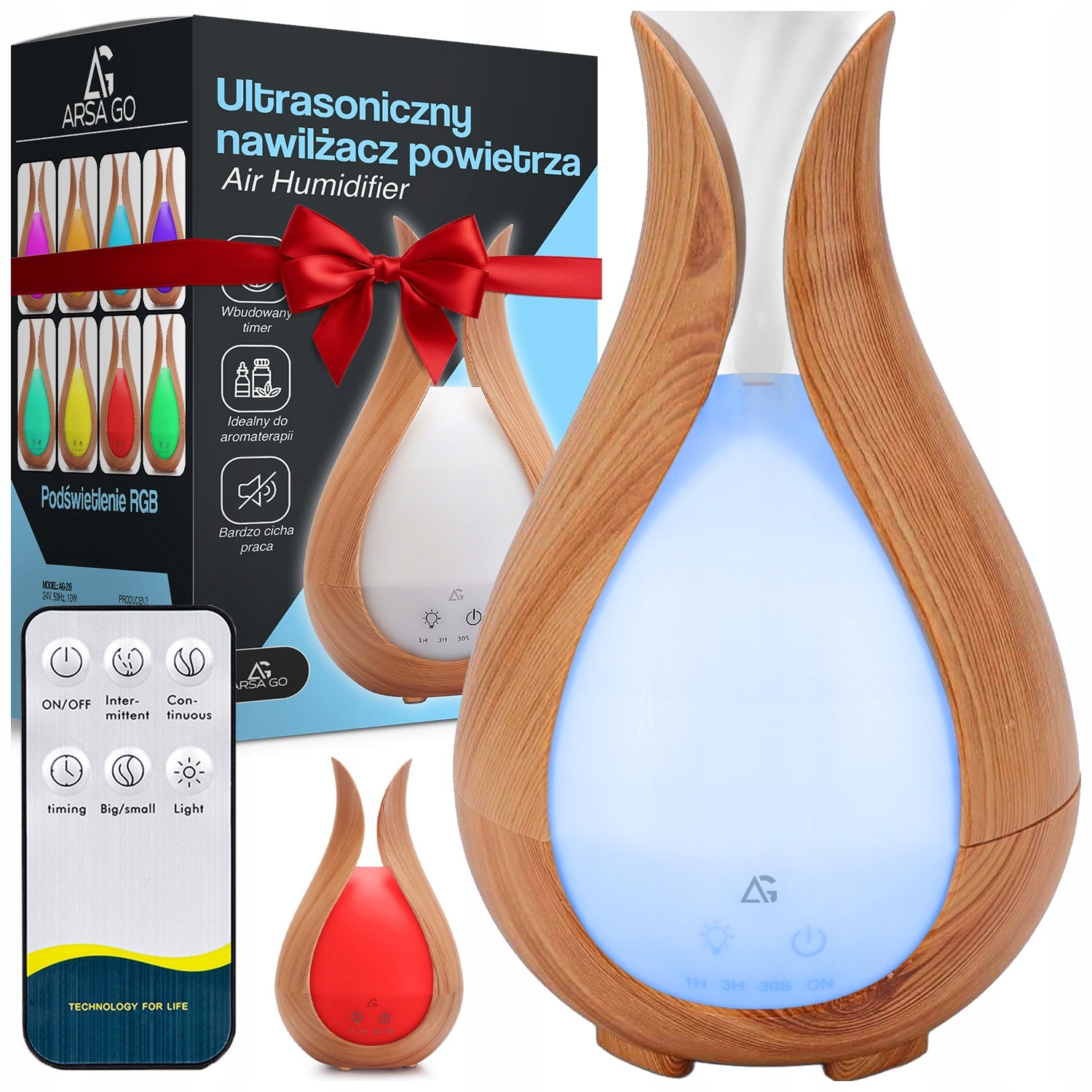 HUMIDIFIER AROMA DIFFUSER AROMATHERAPY NIGHT LIGHT FOR BABY
