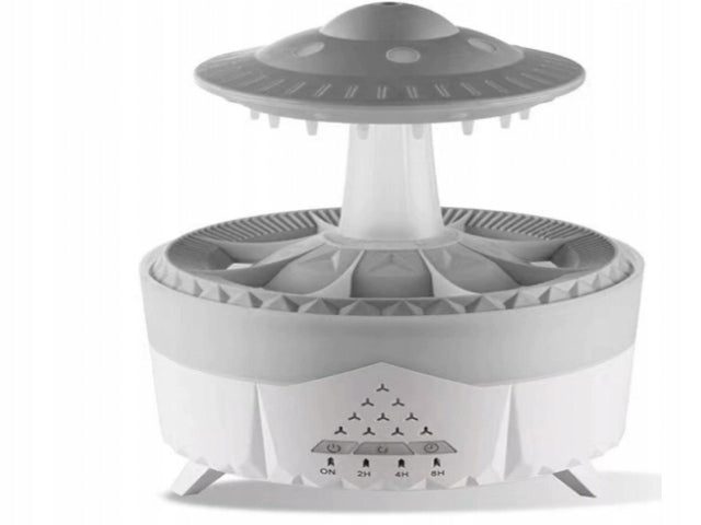 HUMIDIFIER DIFFUSER AROMATHERAPY FRAGRANCE MUSHROOM RAIN UFO
