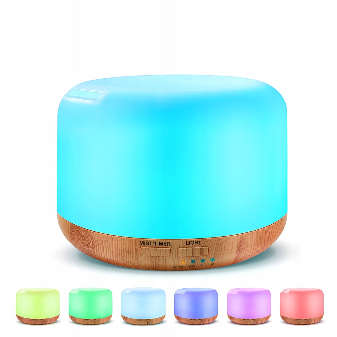 HUMIDIFIER NIGHT LAMP AROMATHERAPY RGB +PILOT