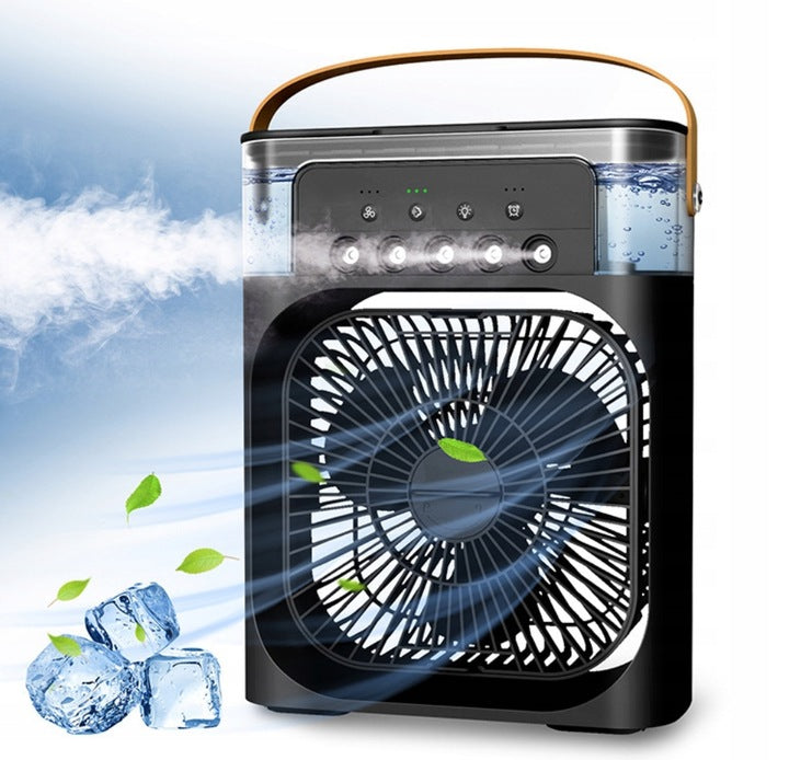 HUMIDIFIER PORTABLE AIR CONDITIONER 3IN1 USB FAN FOR LED WATER Packaging status original