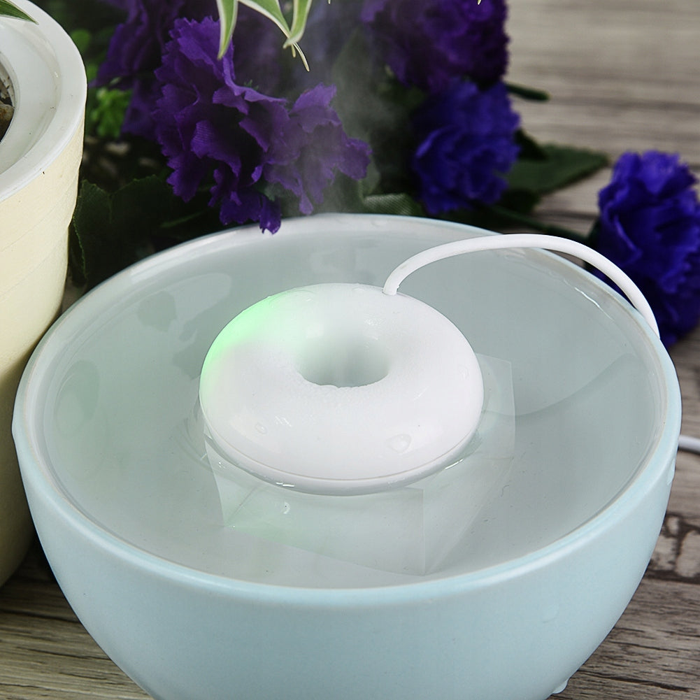 HUMIDIFIER USB DONUT DC 5V 500MA WHITE 51X51X20MM Brand no brand