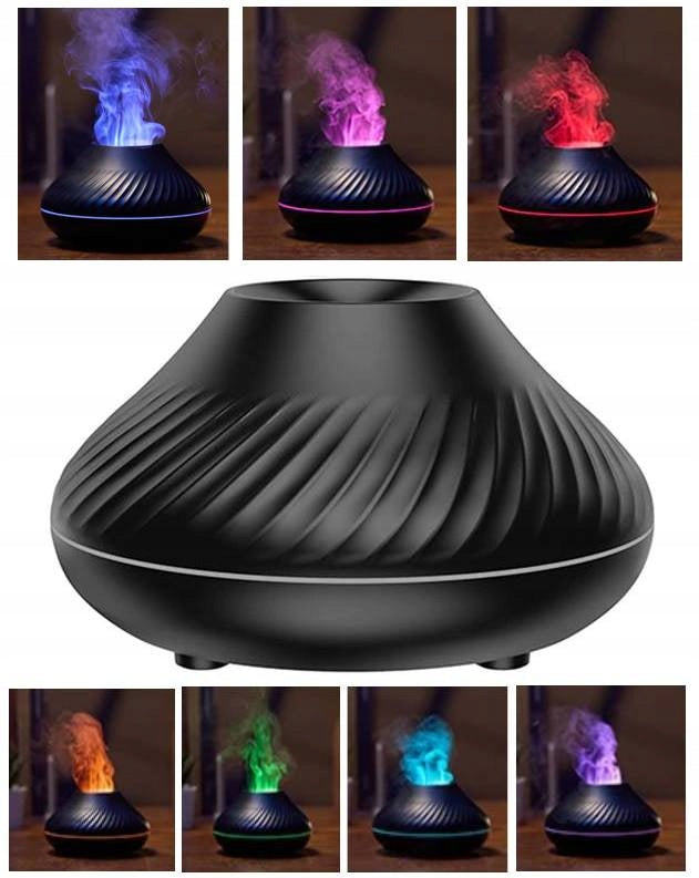 HUMIDIFIER VOLCANO IMITATES FIRE 7 COLORS