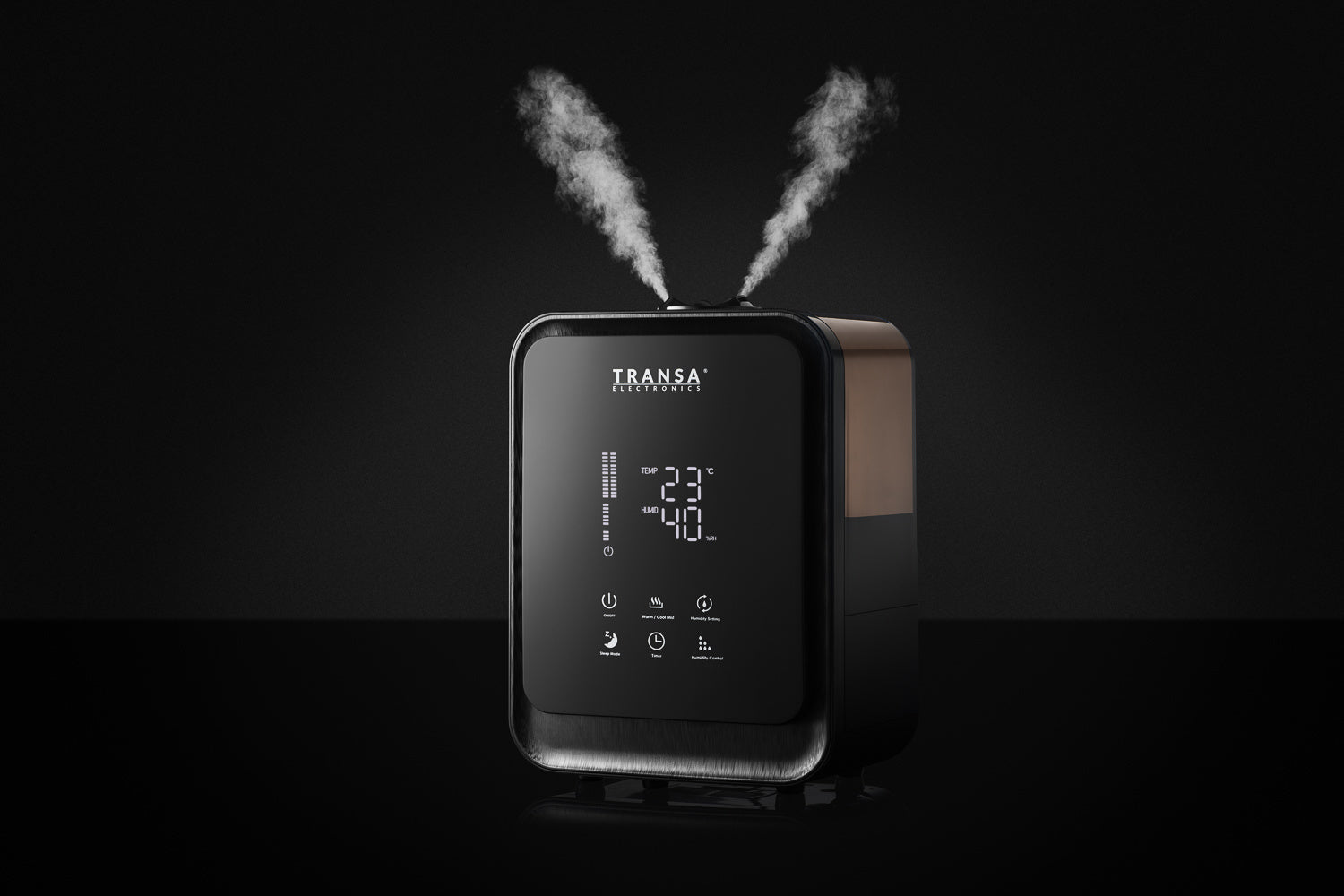 HUMIDIFIERAROMATIC THERAPY CERAMIC FILTER IONIZER 4,5L + REMOTE CONTROL Manufacturer code TE-11