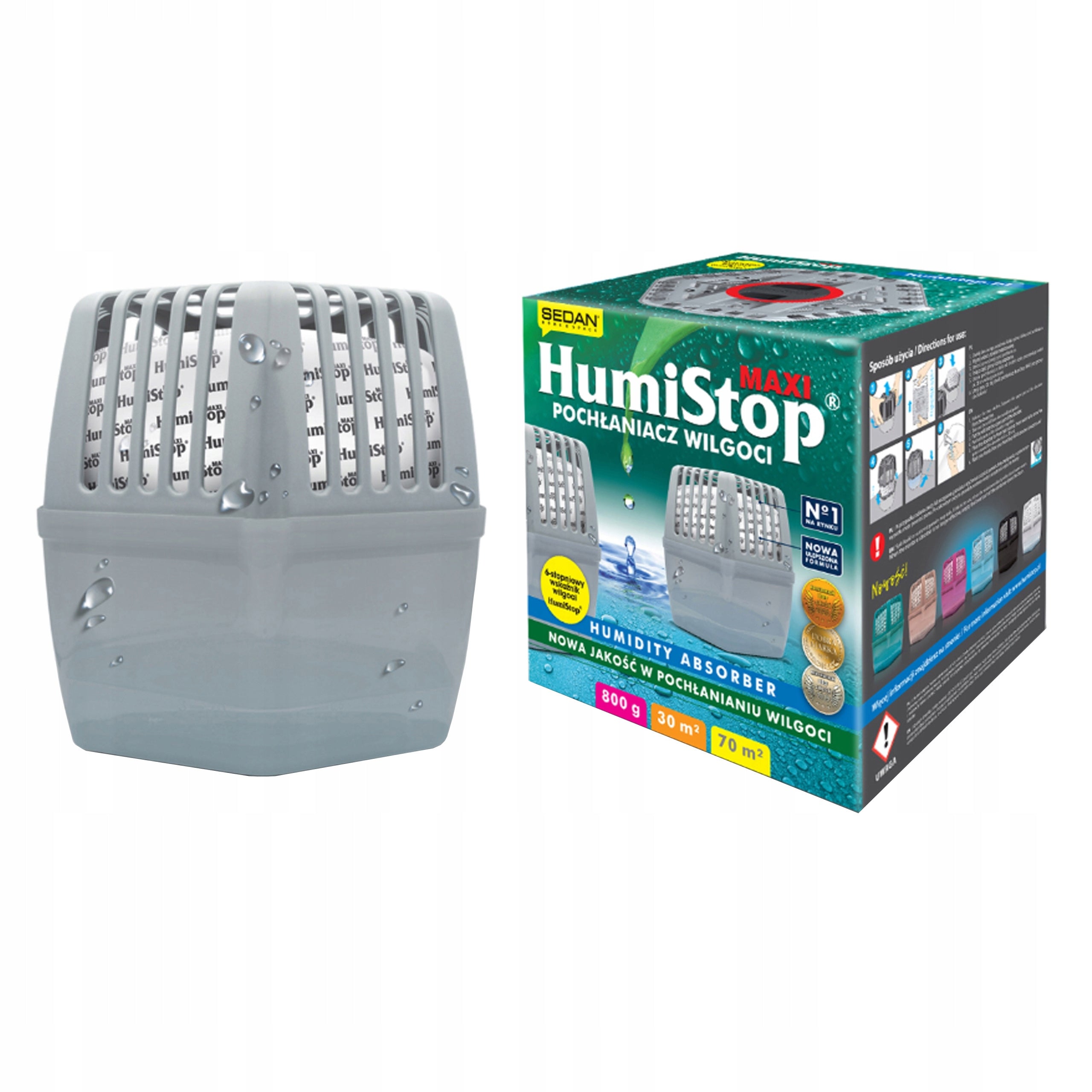 HUMISTOP MAXI MOISTURE ABSORBER WITH INDICATOR!