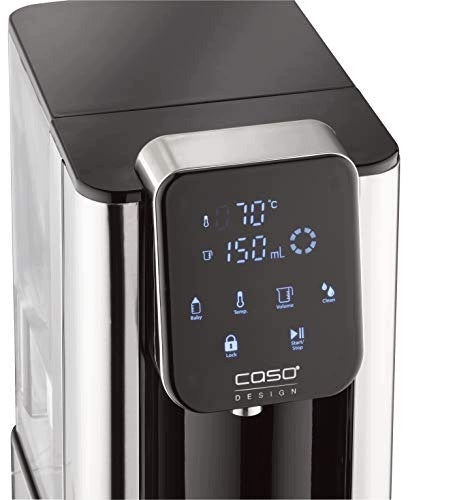 HW660 WATER HEATER BLACK/SILVER 2 7 L Brand Caso