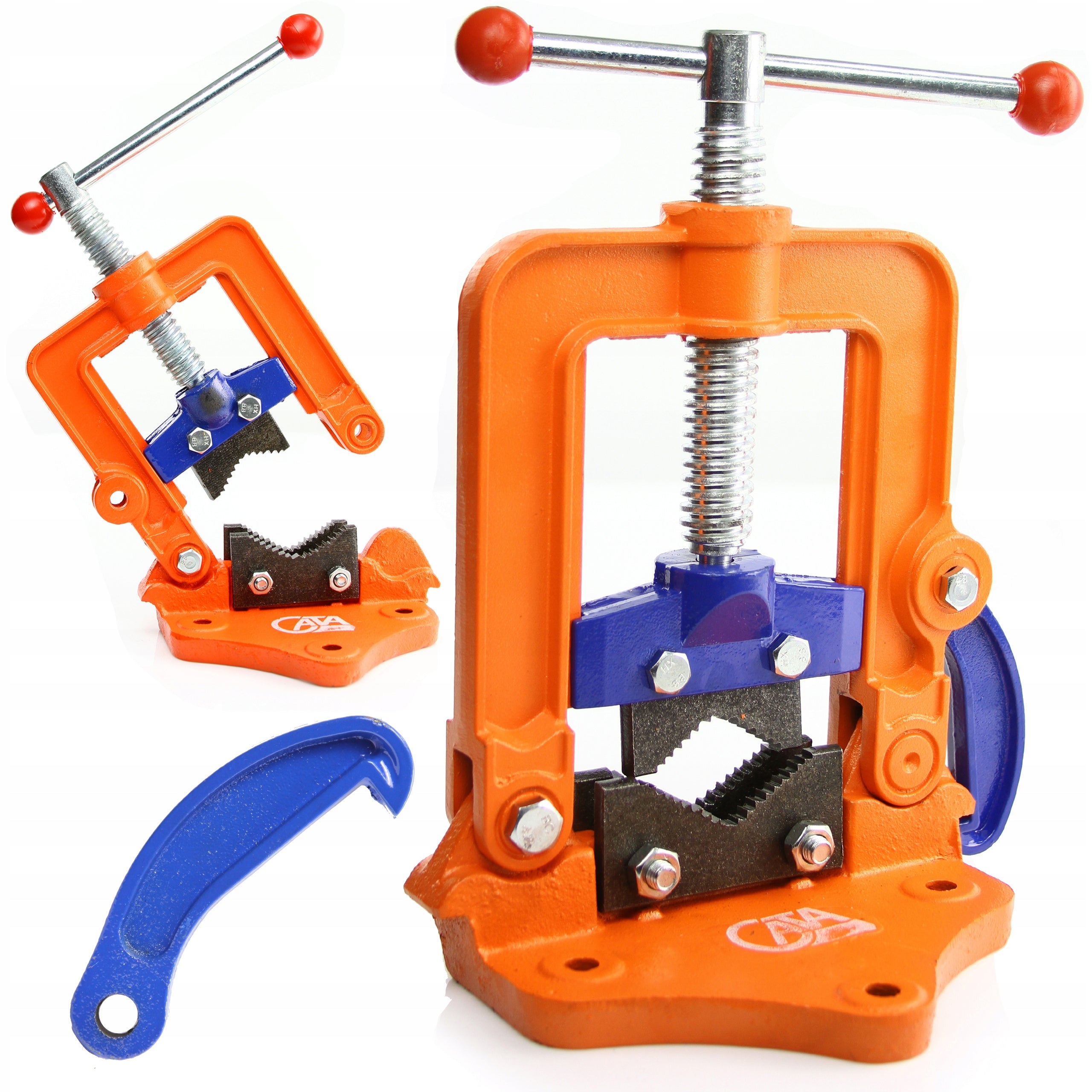 HYDRAULIC CLAMPING VISE FOR PIPES 10-85 MM