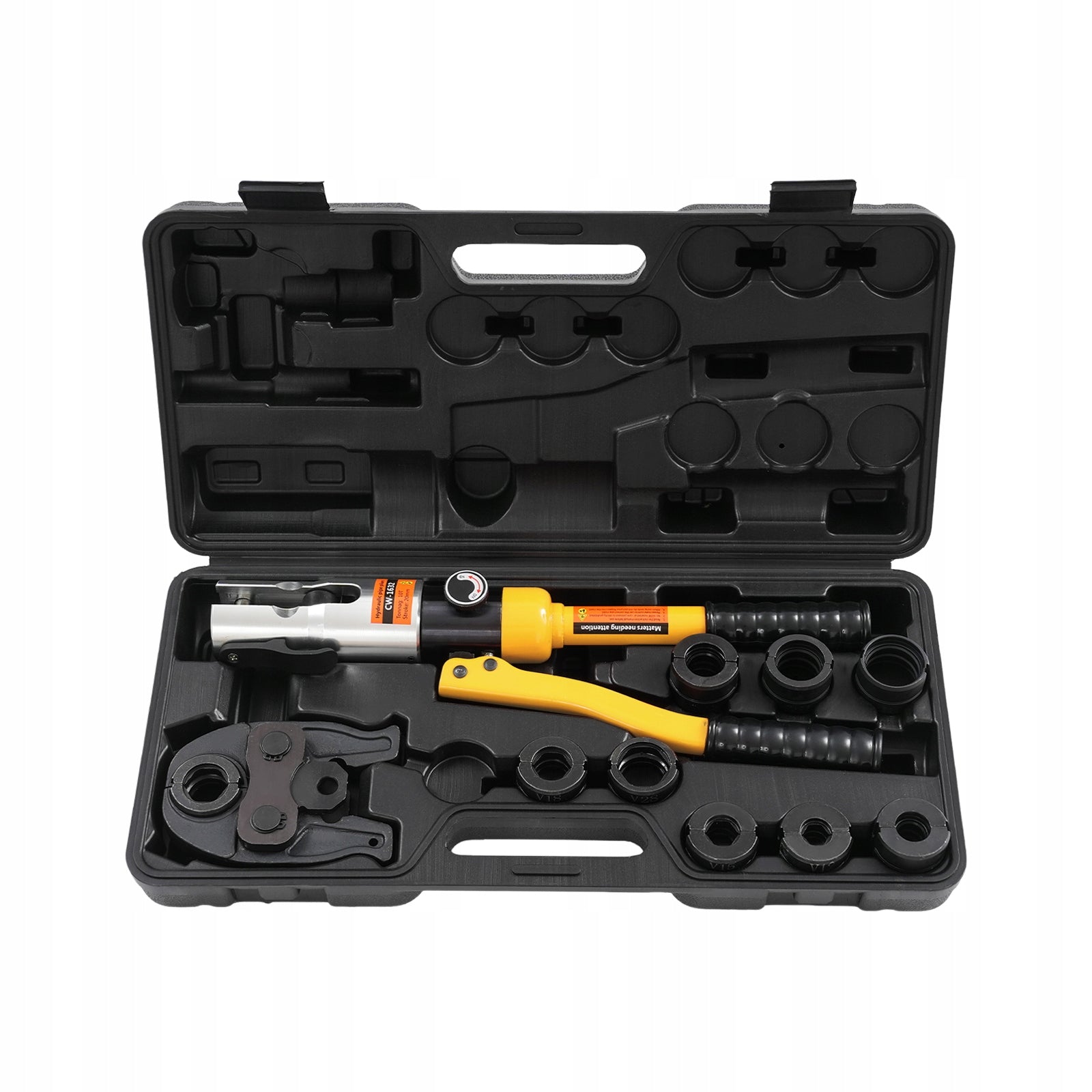 HYDRAULIC CRIMPING PLIER PROFESSIONAL V12/15/18/22/28MM & TH16/20/26/32MM