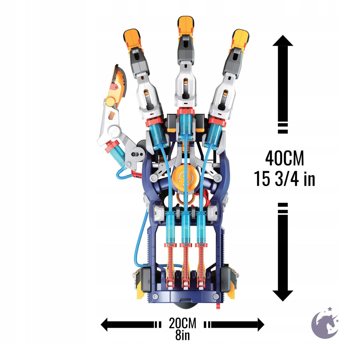 HYDRAULIC HAND CYBORG Robot Educational Folding Kit for Kids Packaging status original