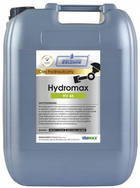 HYDRAULIC OIL HV 46 (20L)ekomax