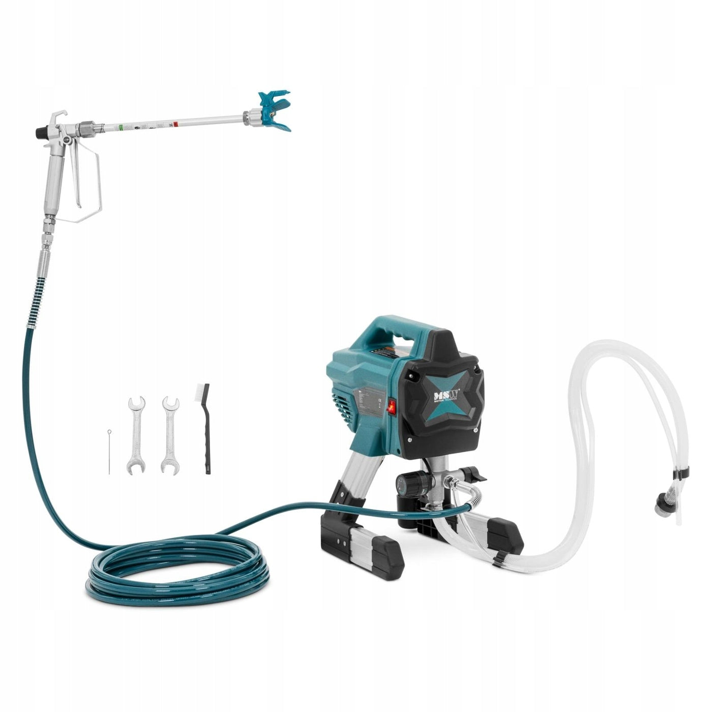 HYDRODYNAMIC PAINT SPRAYER - 1,4 L/MIN - 180 BAR - HOSE 7,5 M