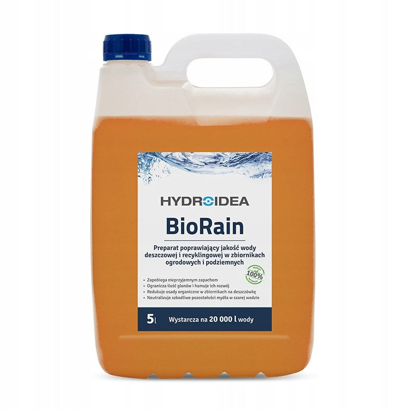 HYDROIDEA BioRain 5L IMPROVES RAINWATER QUALITY