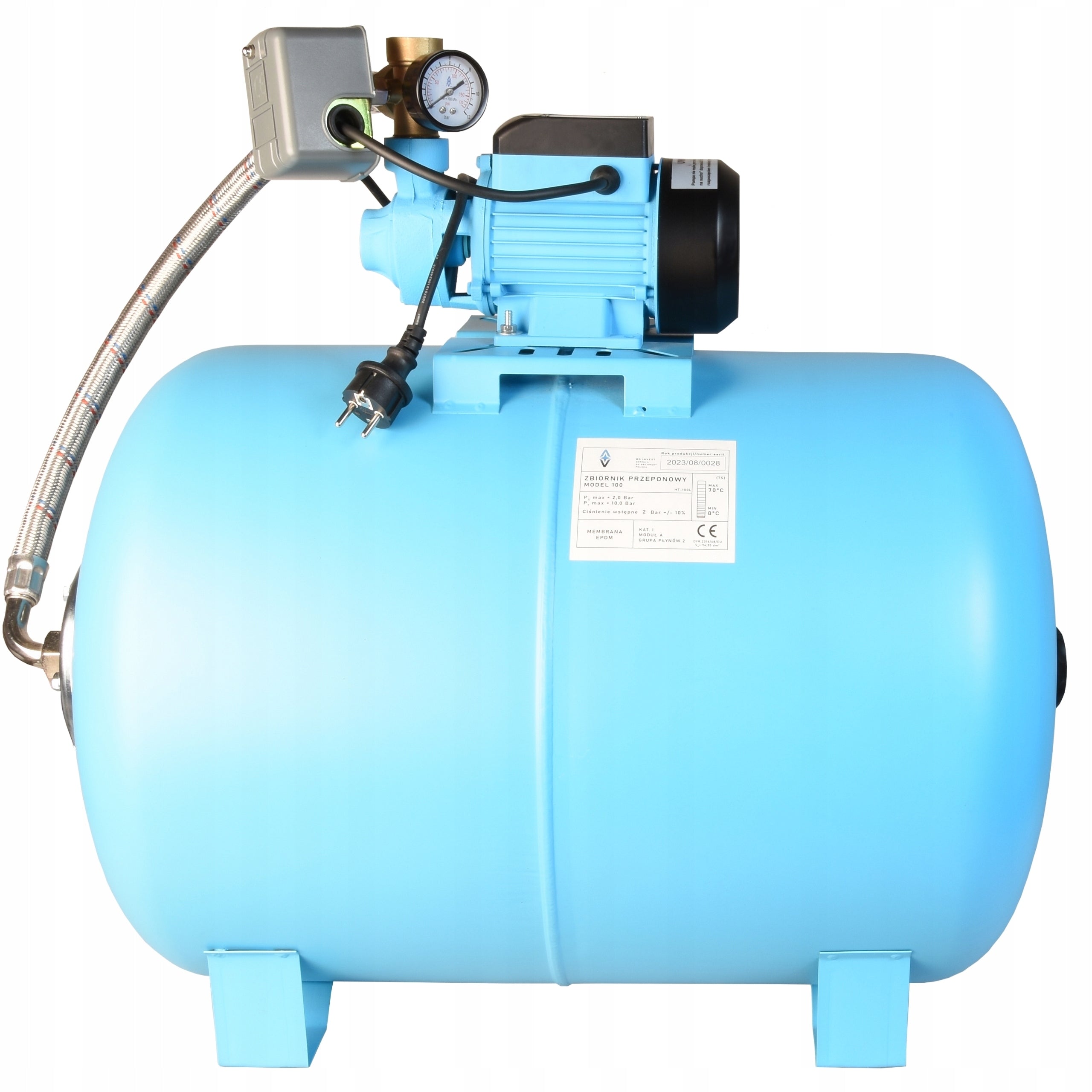 HYDROPHORE 100L WATER TANK HYDROPHORE PUMP AQB 60 SET 2100L/H Packaging status original