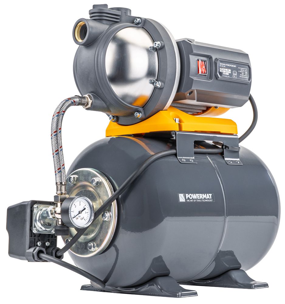HYDROPHORE PUMP WATER HYDROPHORE TANK 24L 900W EFFICIENT SET 6500L/h Manufacturer code PM1354