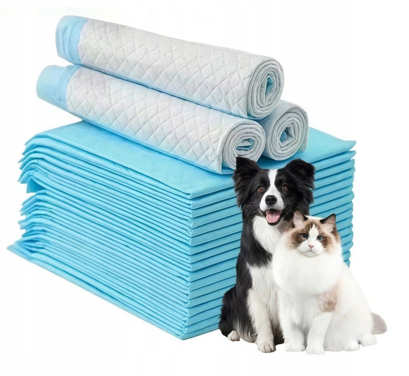 HYGIENE PADS 60x90 FOR ANIMALS CAT DOG MAT ABSORBENT 50 PCS Packaging status original