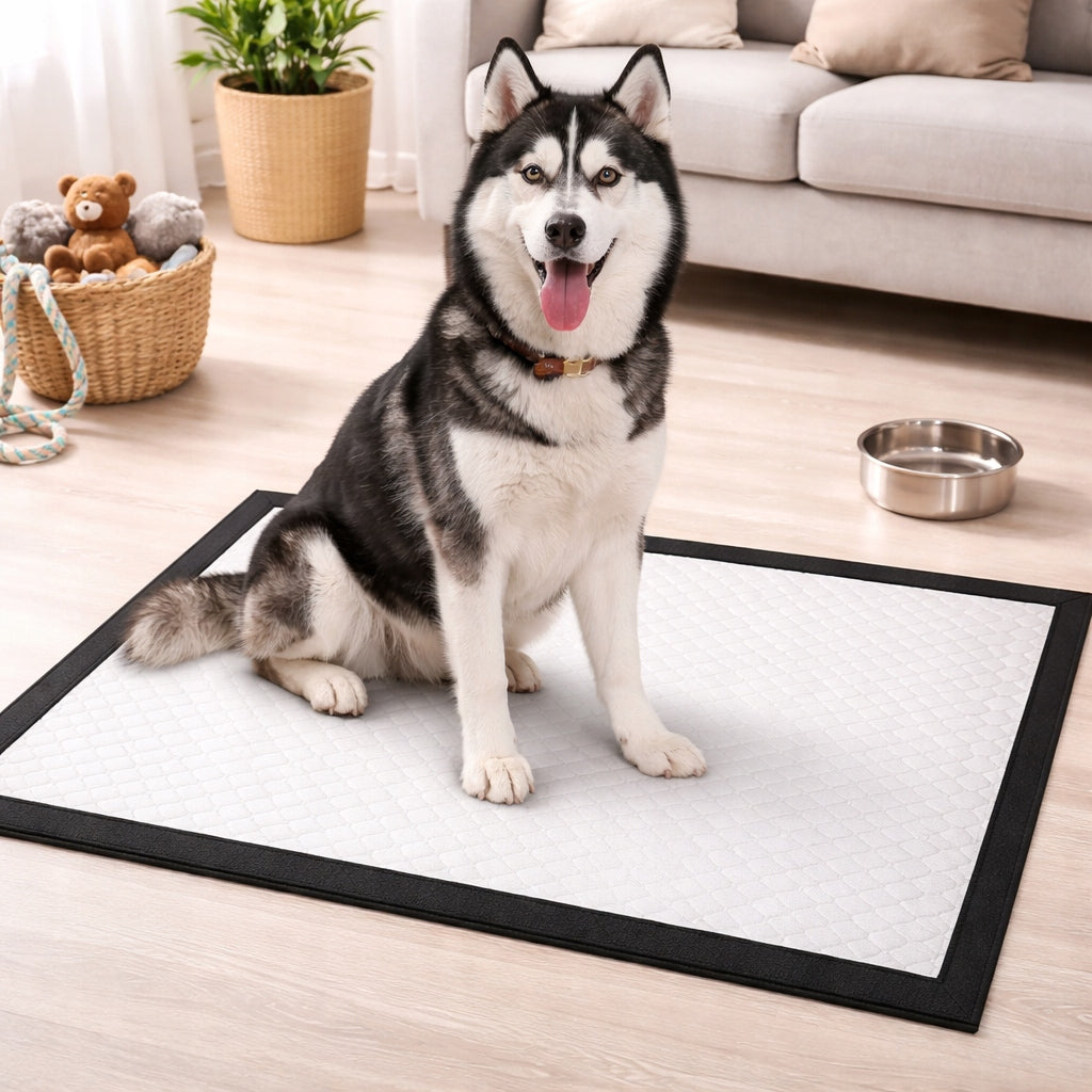 HYGIENE PADS MAT BLACK LARGE FOR CAT DOG 60*90cm 50PCS Packaging status original