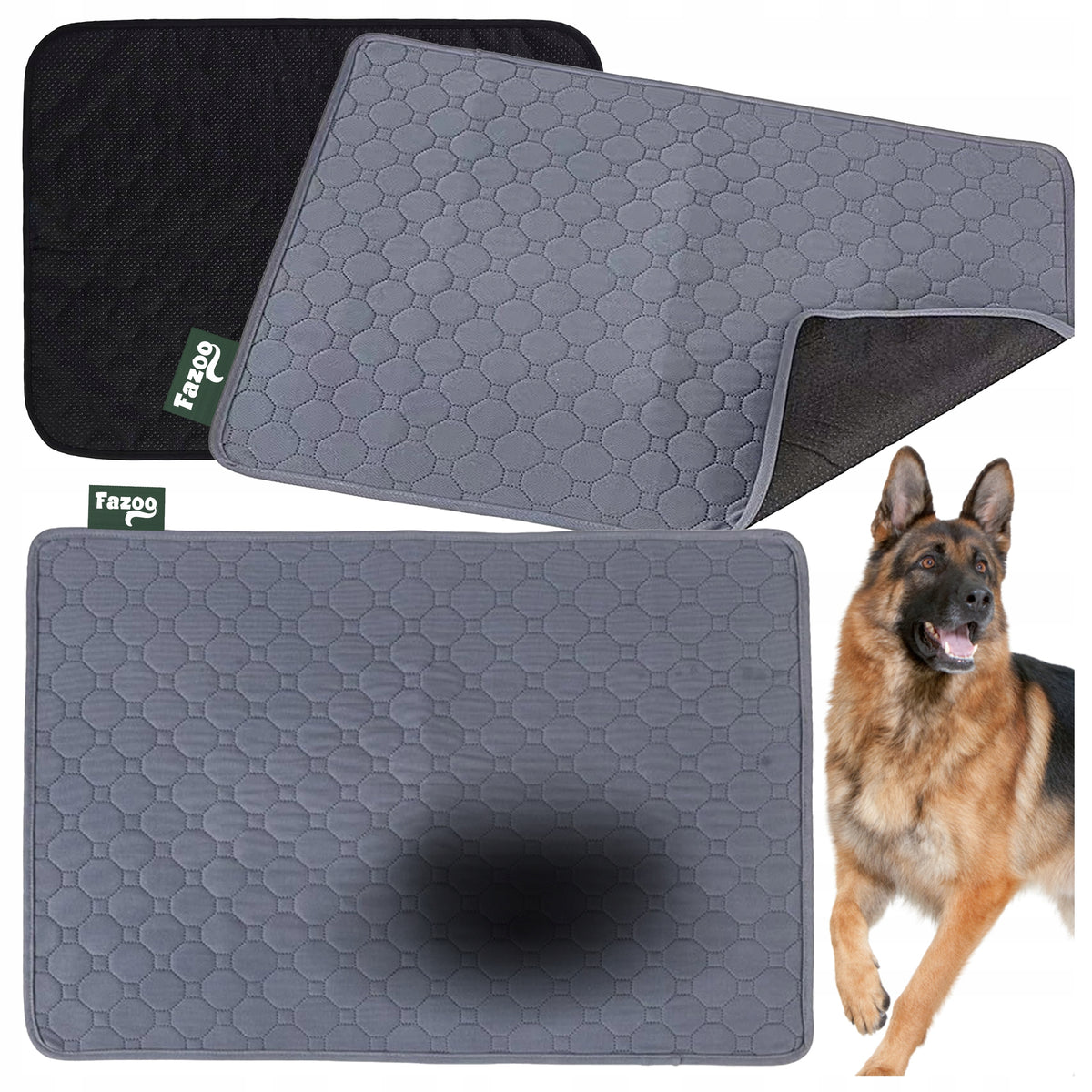 HYGIENIC FOUNDATION Absorbent Reusable Mat for Dog  Fazoo 50x70