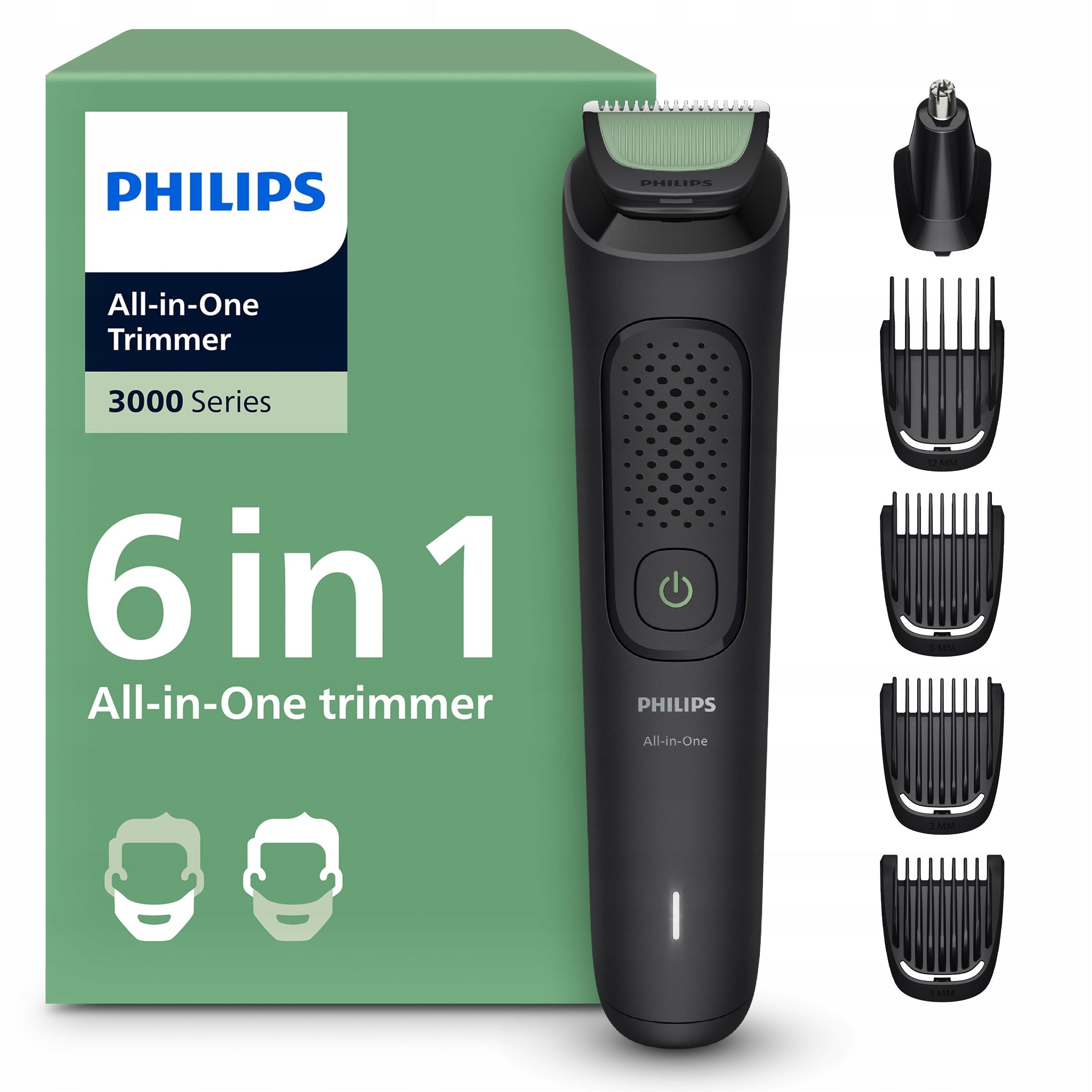 Hair Beard Clipper Trimmer 6in1 Series 3000 Philips MG3915/15
