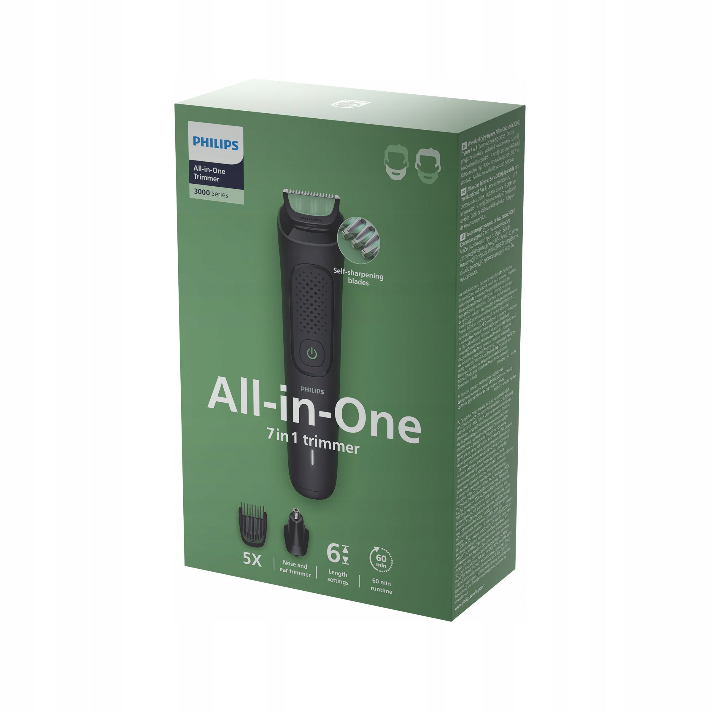 Hair Beard Clipper Trimmer 7in1 Series 3000 Philips MG3920/15