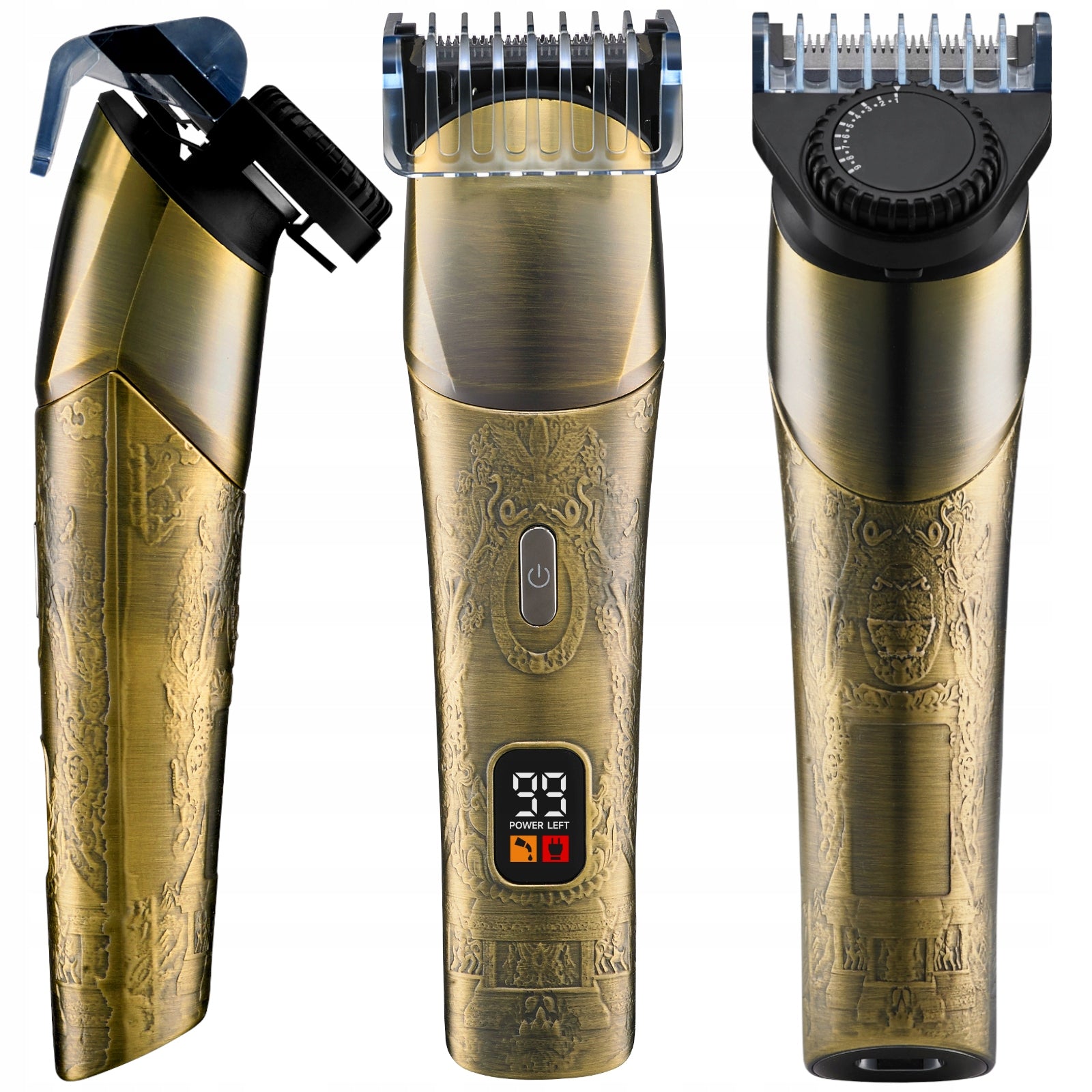 Hair Clipper Beard Body 7in1 Nose Trimmer Shaver + DISTANCE Brand LERTZ