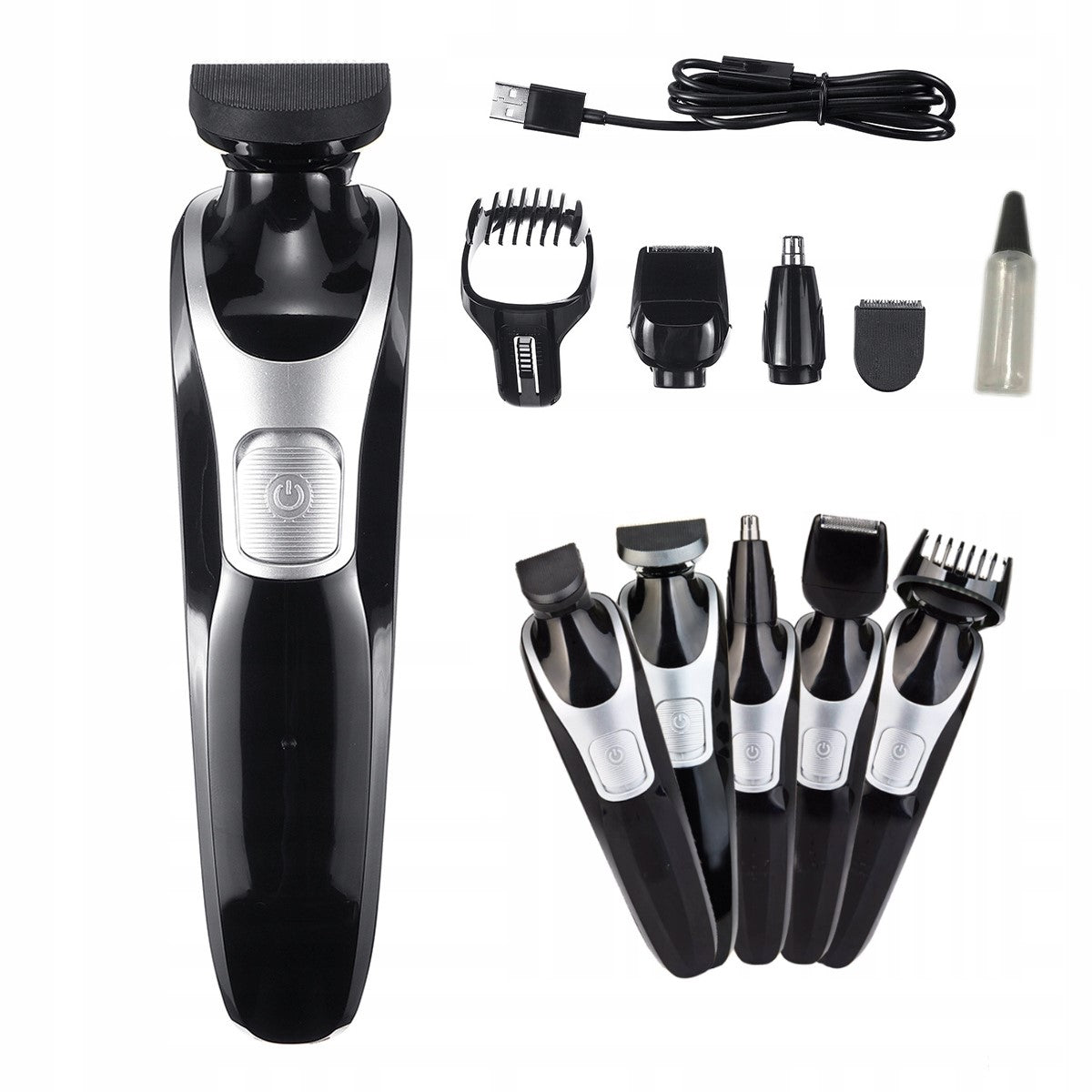 Hair Clipper Beard Shaver Trimmer 5in1 Wireless Tourist