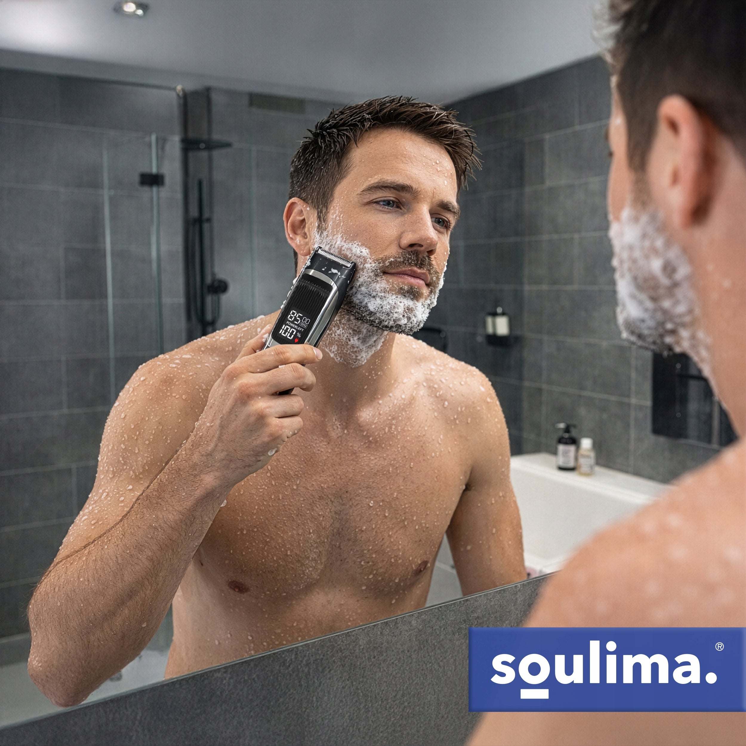 Hair Clipper Haircut Beard Body Trimmer Wireless Shaver 8in1 Medical device no