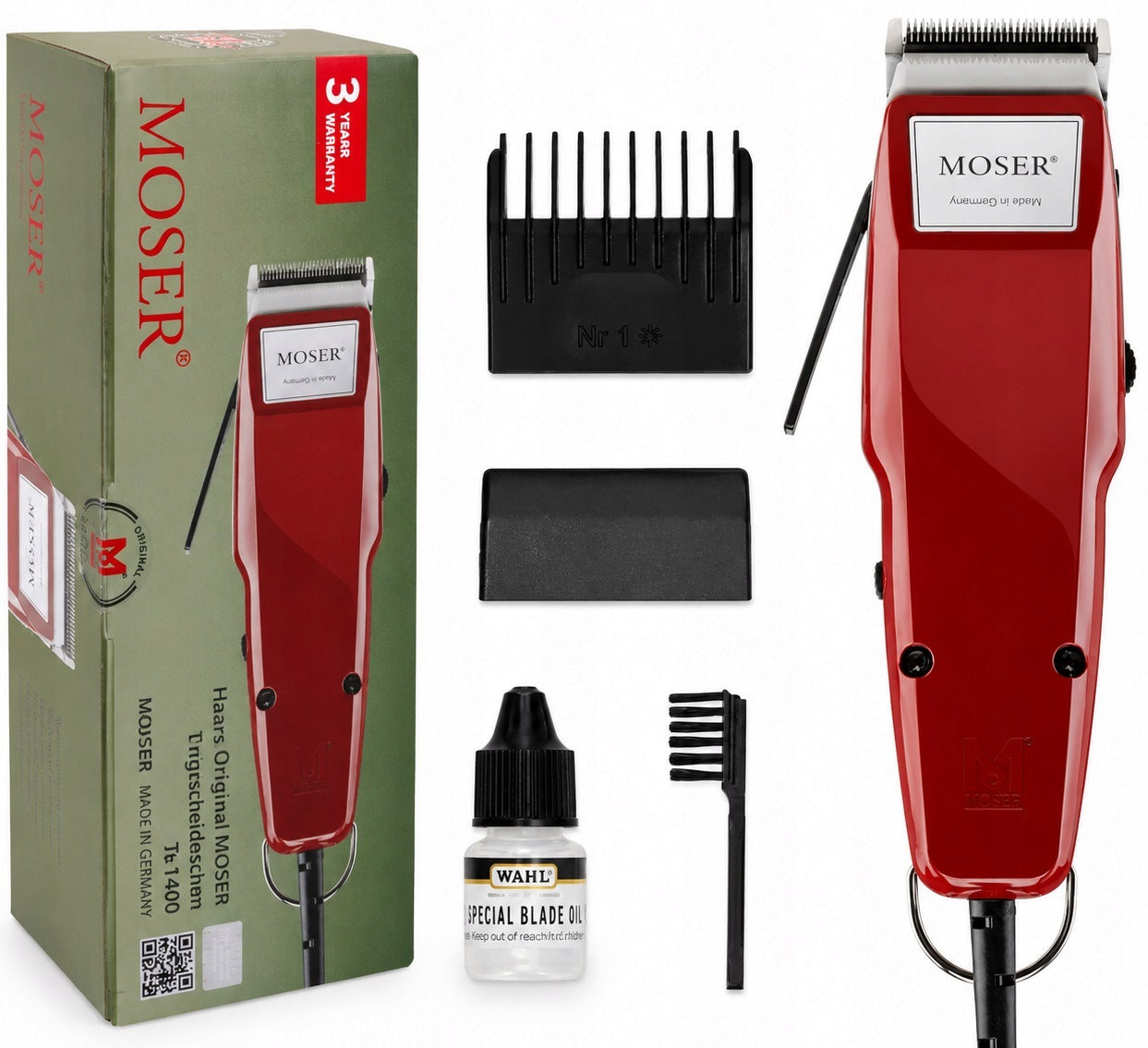 Hair Clipper Moser RED 1400 Edition