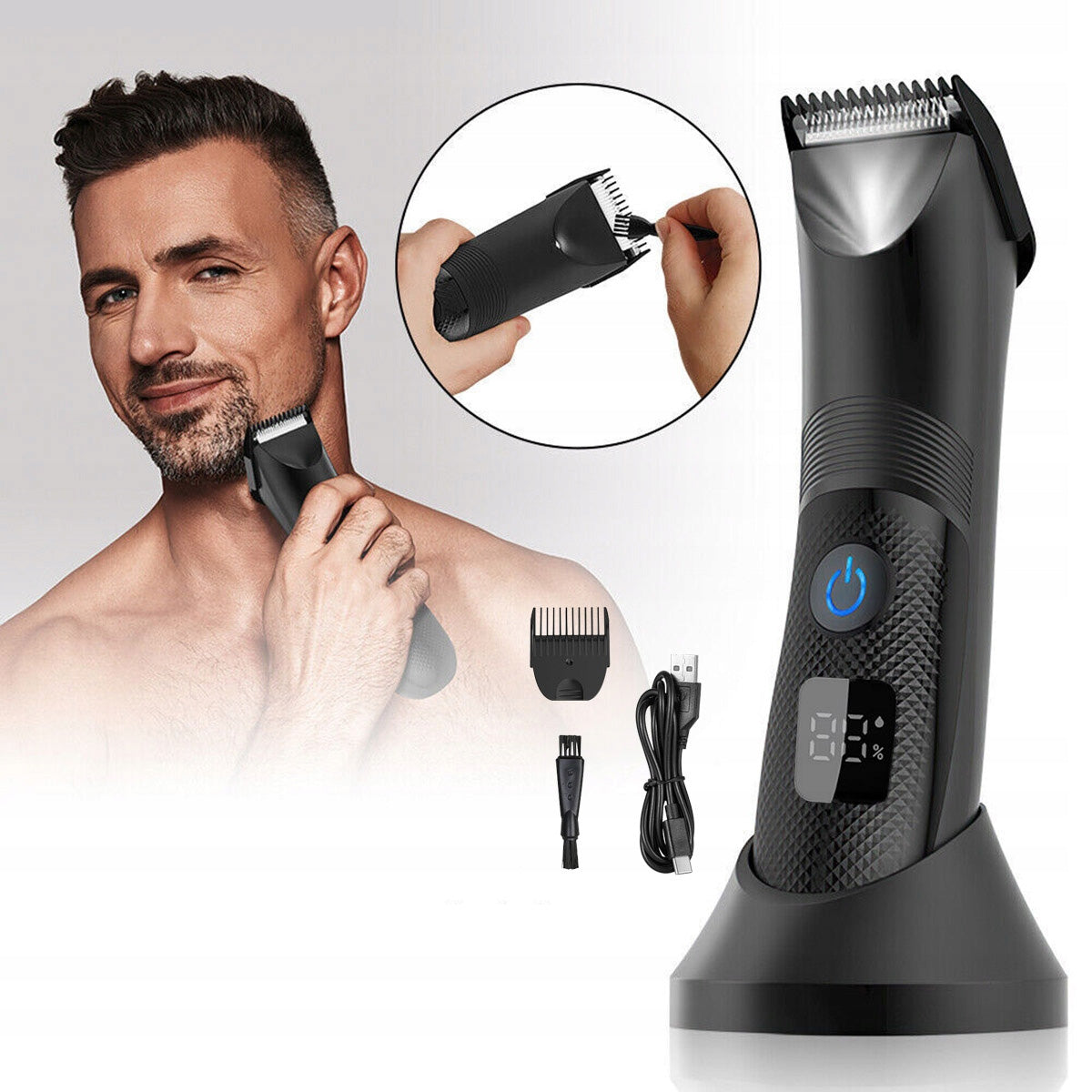 Hair Clipper for Shaving INTIMATE AREAS Hair Beard IPX7 Brand no brand