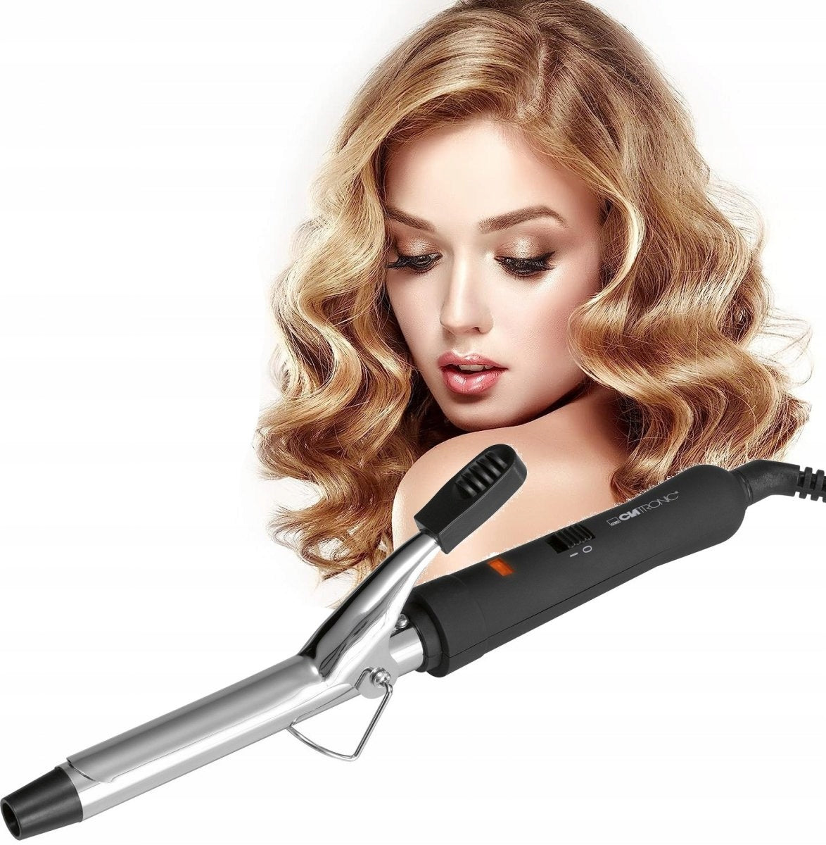 Hair Curler CONICAL TRADITIONAL CHROME LIGHT HANDY