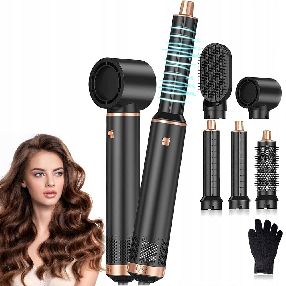 Hair Dryer 5in1 Hair Curler Multifunctional Hair Dryer