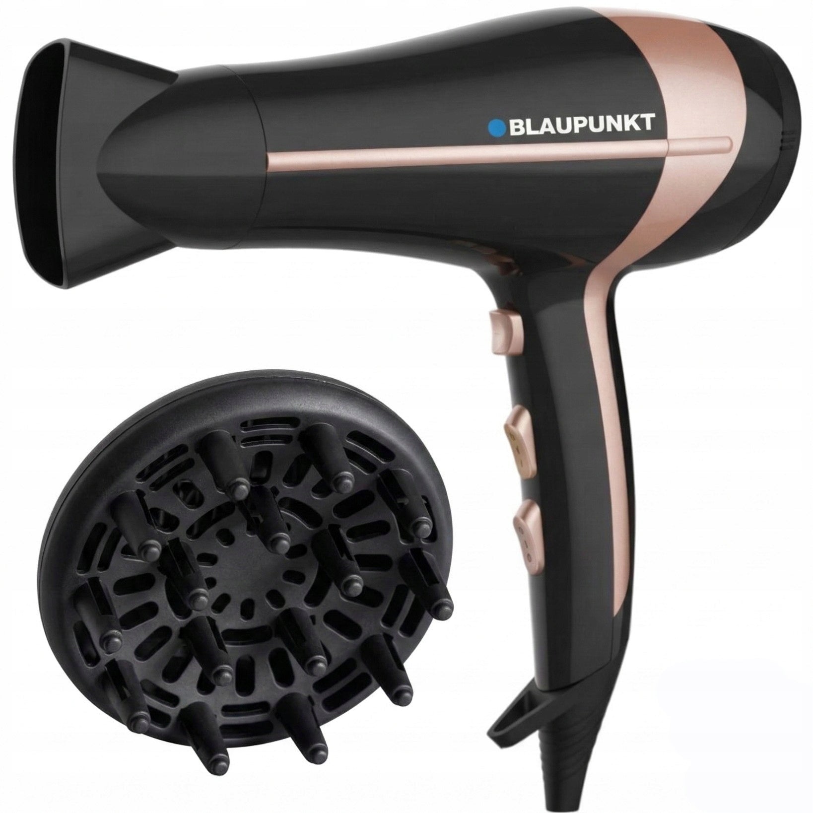 Hair Dryer Blaupunkt HDD501BK Ionization Diffuser Strong 2000W Packaging status original