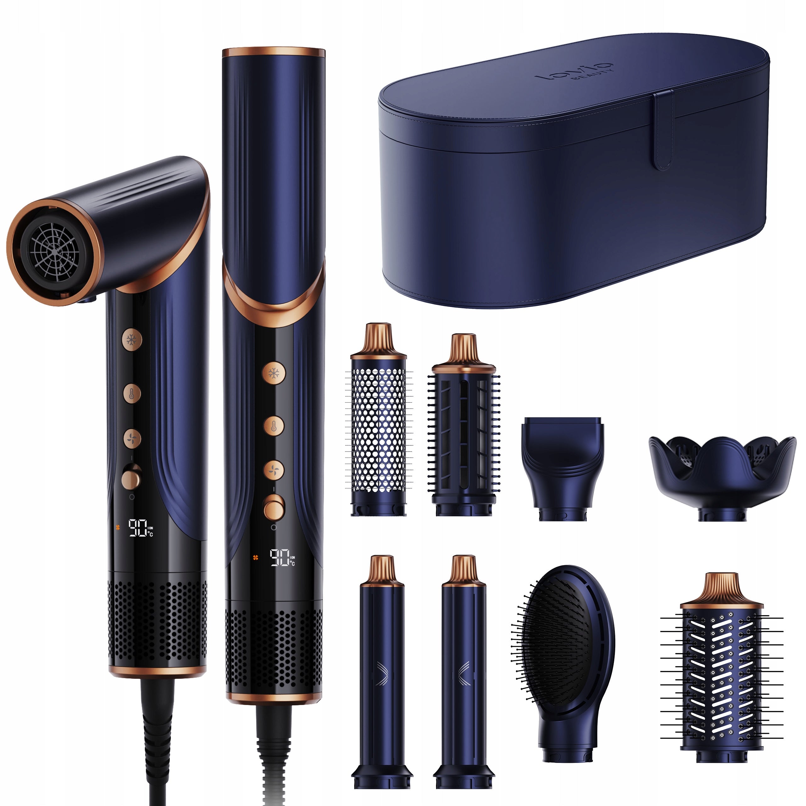 Hair Dryer CURLING IRON MULTISTYLER 8in1 with Diffuser Ionization Packaging status original