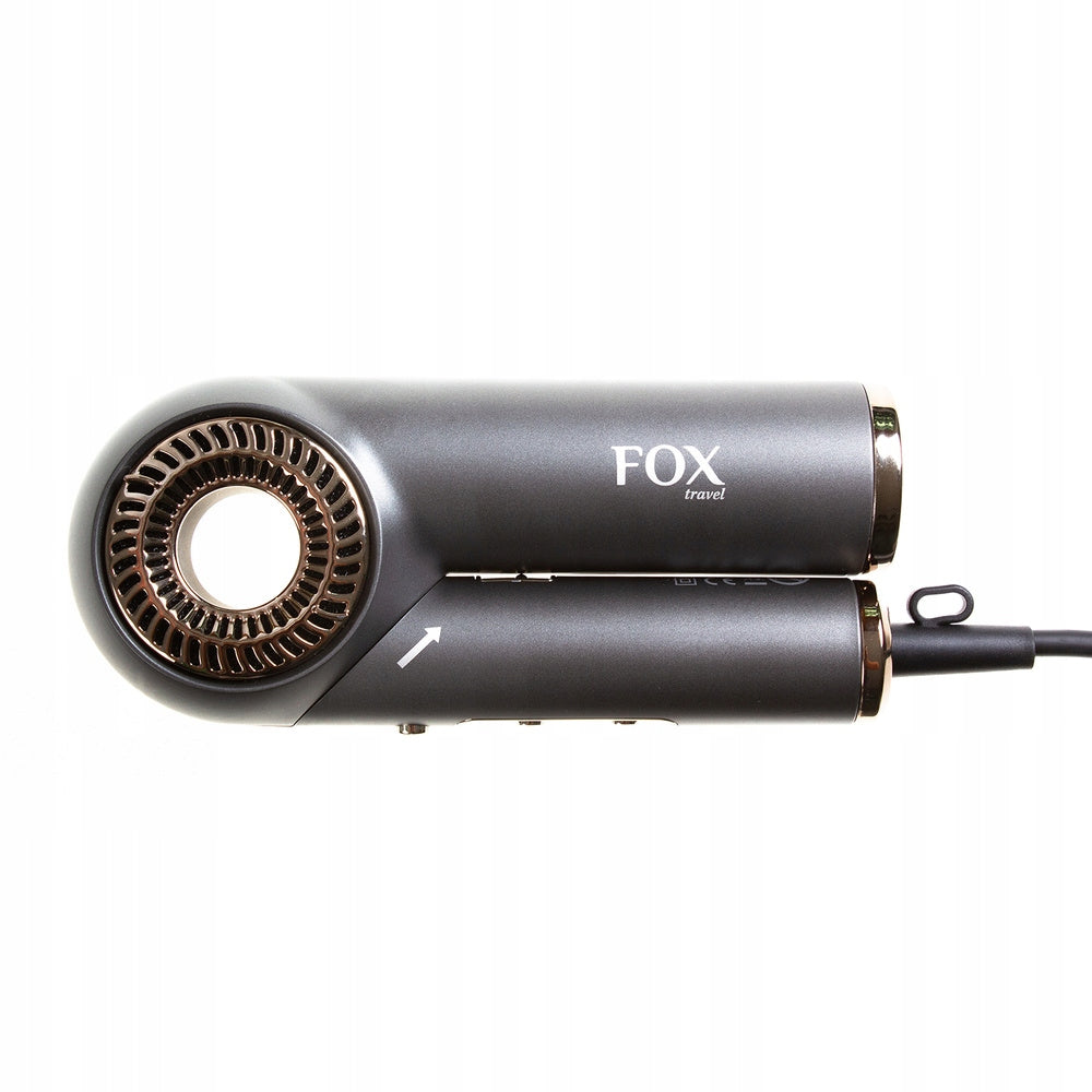 Hair Dryer FOX Travel with Travel Ionization Folding 1800W Brand Fox