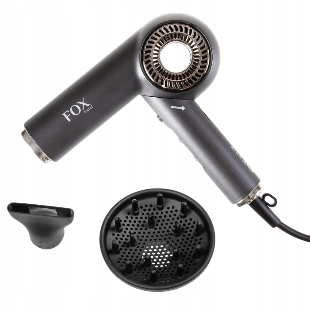 Hair Dryer FOX Travel with Travel Ionization Folding 1800W