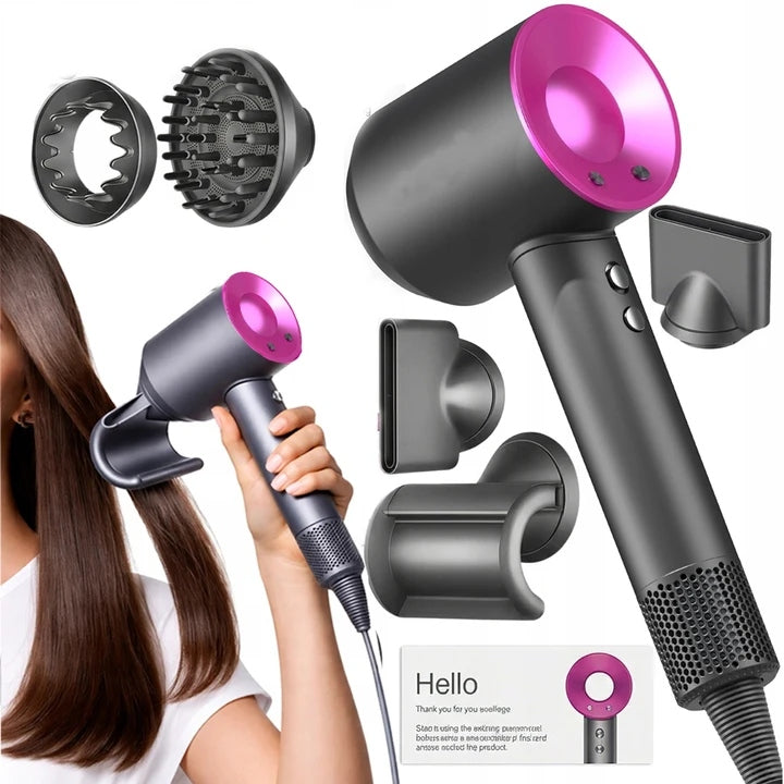 Hair Dryer HD1600 1600W 3 Speeds Ionization Diffuser