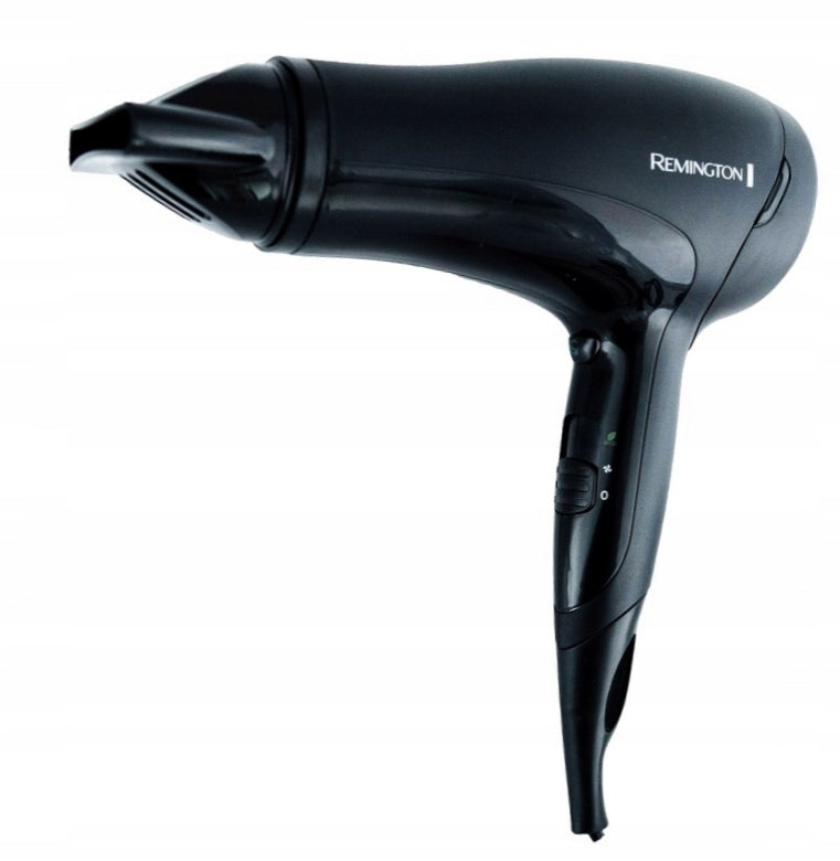 Hair Dryer Quiet Lightweight Strong REMINGTON Cold Vent D3010 Packaging status original