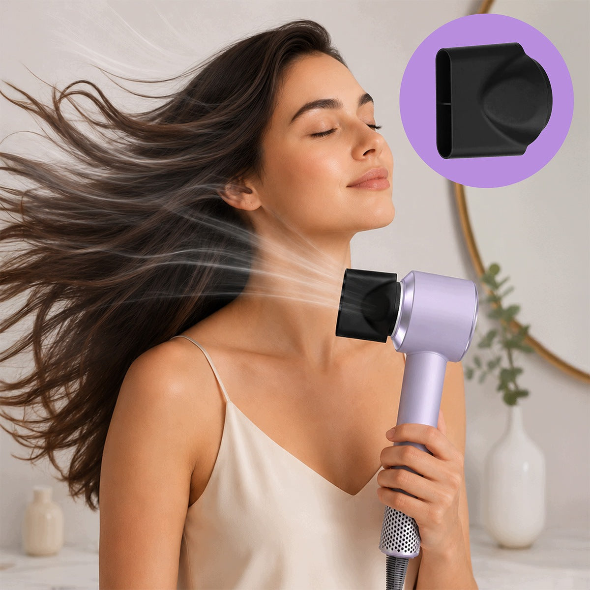 Hair Dryer with Ionization Diffuser Tourist Travel 3in1 PRO 2500W Packaging status original