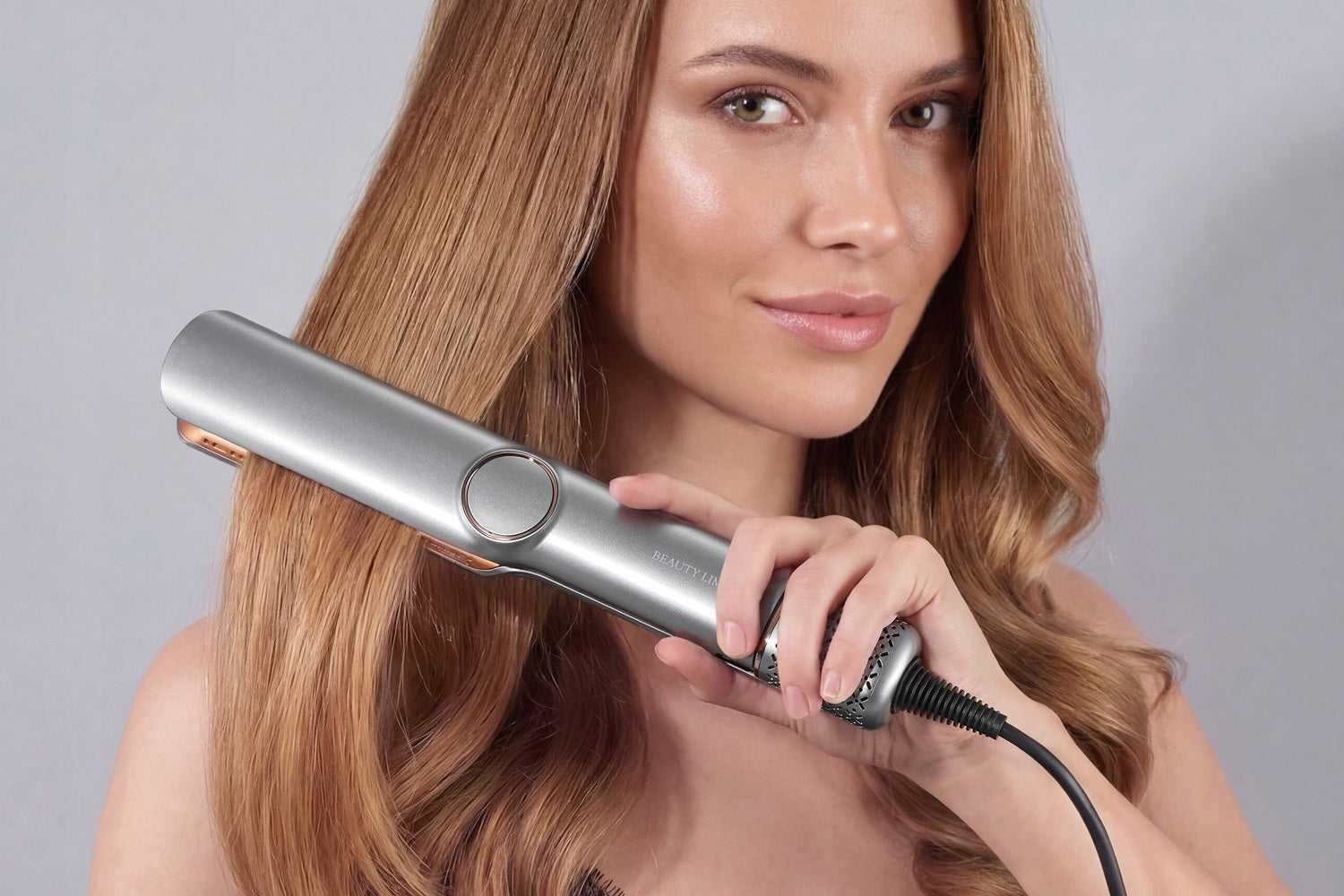 Hair Straightener AERO 2in1 Wet Dry Ionization LED 2000W Packaging status original