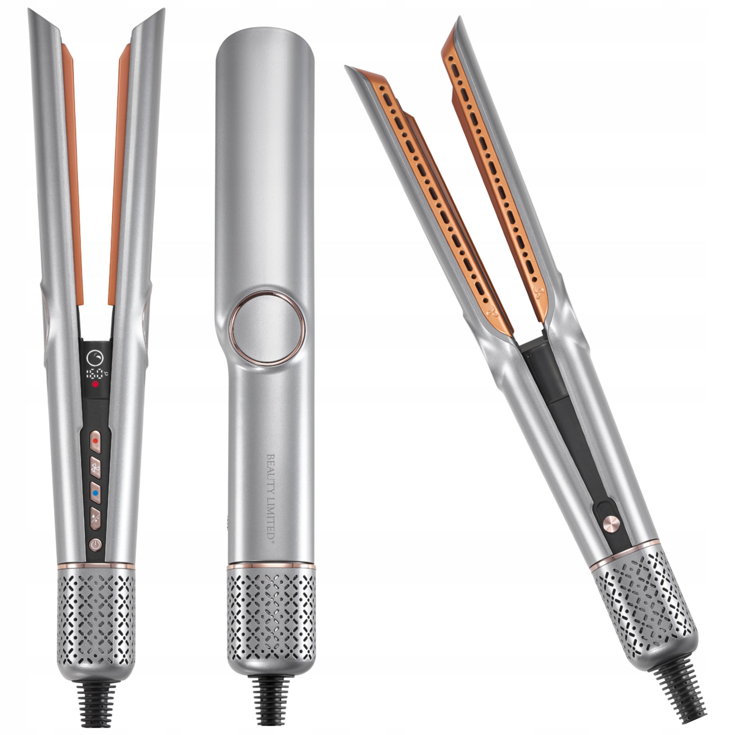 Hair Straightener AERO 2in1 Wet Dry Ionization LED 2000W