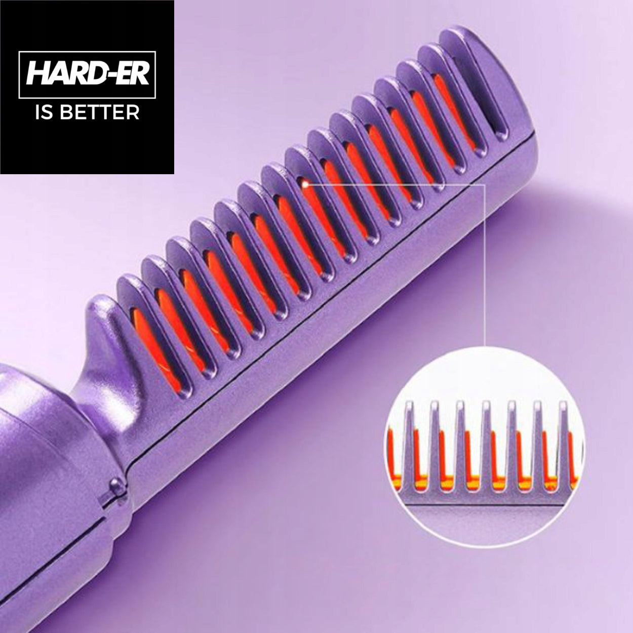 Hair Straightener Comb Curler Wireless Portable Hard-er Manufacturer code HRD