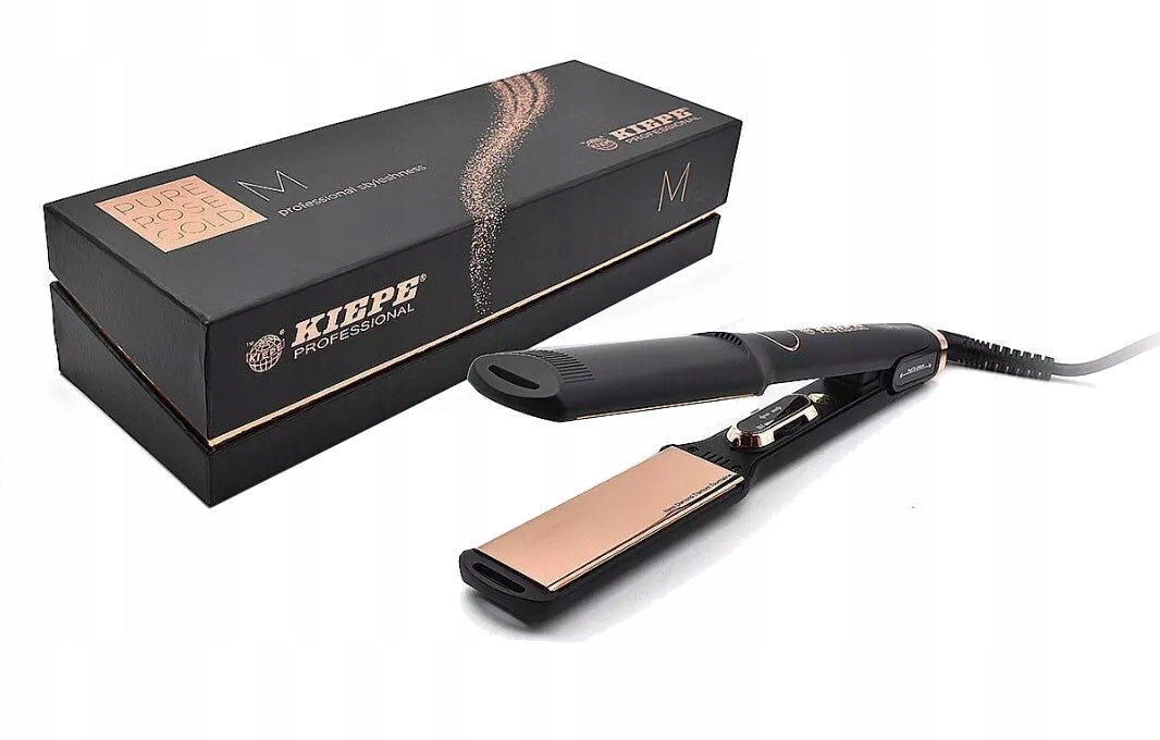 Hair Straightener KIEPE PROFESSIONAL Pure Rose Gold M 38mm Titanium