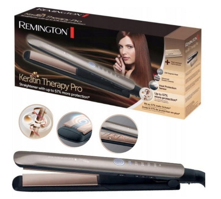 Hair Straightener Keratin Remington S8590 5in1 Professional Protective Brand Remington